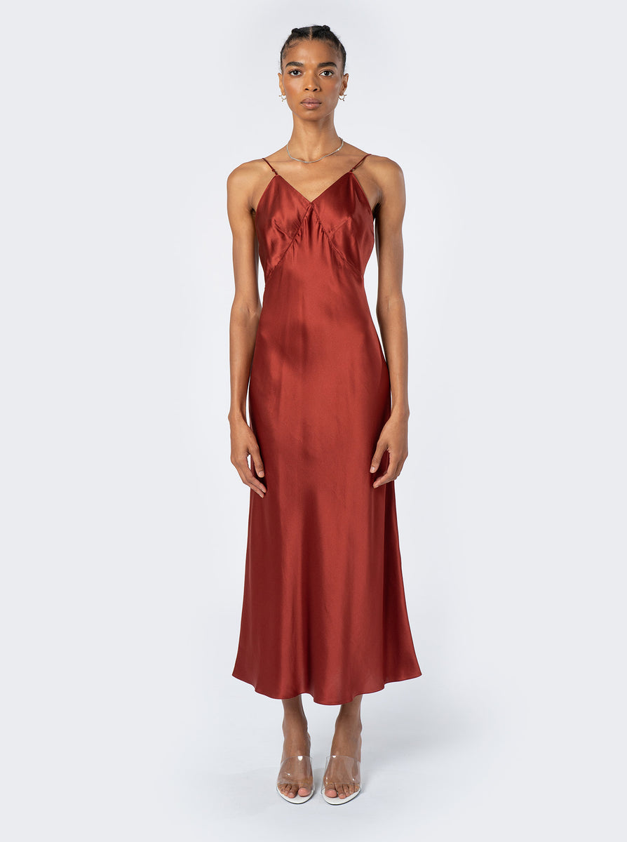 Stella Slip Dress, Flame Maiden Name Stella Slip Dress, Flame Maiden Name
