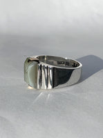 Large Ari Ring in Banded Agate
