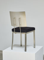 Stainless Steel Chair, Late 20th C