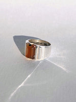 Large Ari Ring in Dual Tone Agate Sz. 10