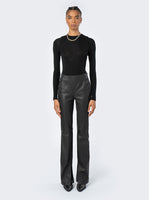 Electra Pant, Black Leather
