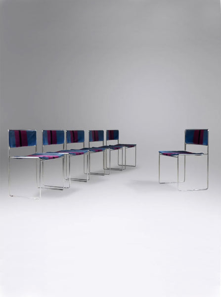 (6) Preben Fabricius and Jorgen Kastholm FK 90 Chairs