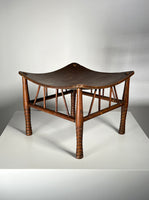 Early 20th C. Thebes Stool