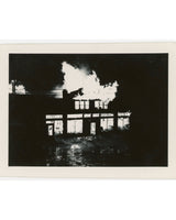 Burning House Photograph, Mid 20th Century