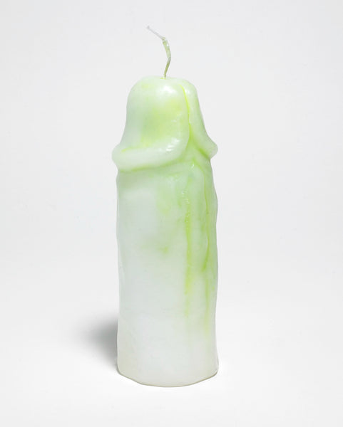 Dick Candle by Laura Welker, Acid Green